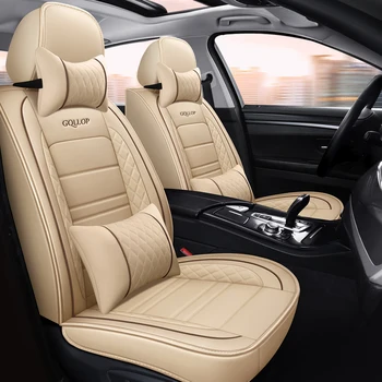 Visoka Kakovost Avto Sedeža Kritje za Audi A3 Sportback A1 A2 A3 Limuzina A4 A5 Quattro A7 Sportback Q2 Q3 V5 V7 Avto Dodatki Slike 2
