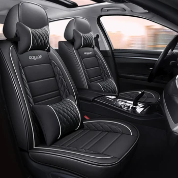 Visoka Kakovost Avto Sedeža Kritje za Audi A3 Sportback A1 A2 A3 Limuzina A4 A5 Quattro A7 Sportback Q2 Q3 V5 V7 Avto Dodatki Slike 5